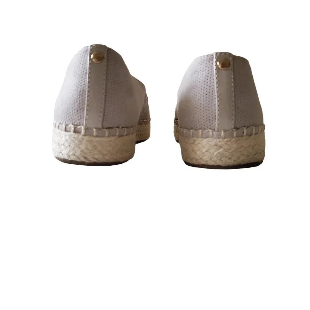 Dr. Scholl’s Far Out‎ Oyster Microfiber Slip On Espadrille